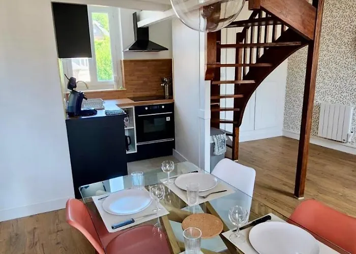 L'estacade, Duplex Cosy Renove A 400 M De La Plage, Les Roses Apartament Veules-les-Roses